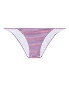 Onia Rochelle Striped Bikini Bottom Multi M