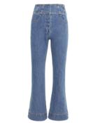 Ulla Johnson Ellis High Waisted Blue Jeans Blue 4