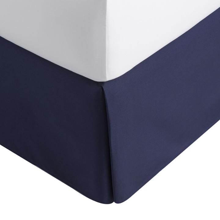 Royal Velvet Cotton Sateen Tailored Bedskirt