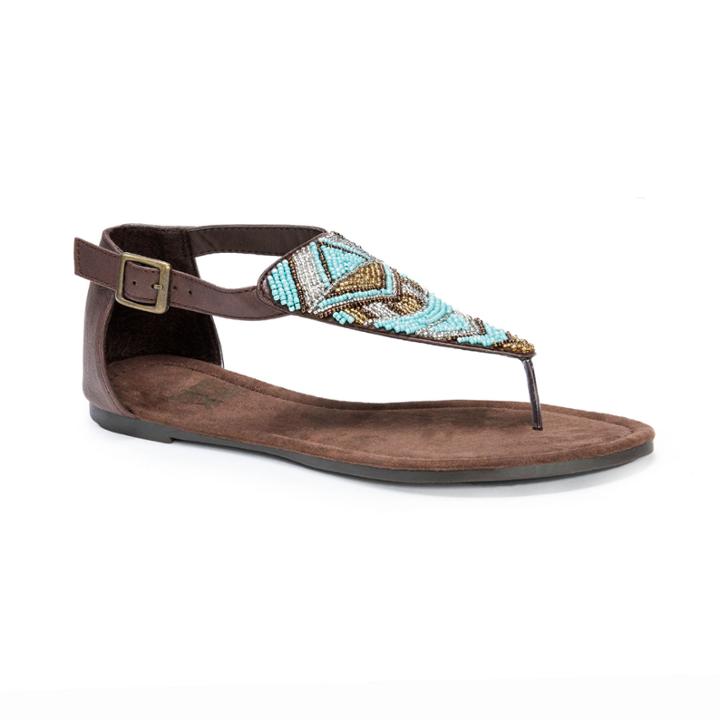 Muk Luks Zena Womens Gladiator Sandals