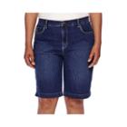 Gloria Vanderbilt Amanda Embroidered Bermuda Shorts - Plus