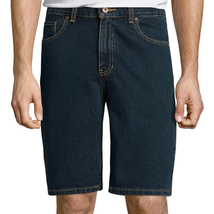St. John's Bay Regular-fit 5-pocket Flat-front Denim Shorts