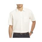 Van Heusen Short-sleeve Crosshatch Woven Shirt