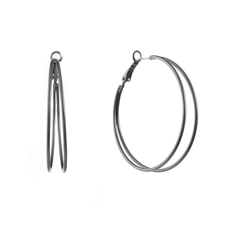 Liz Claiborne 52.5mm Hoop Earrings
