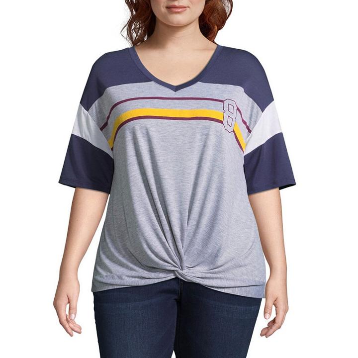 Twist Front Tee - Juniors Plus