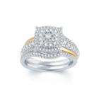 1 Ct. T.w. Diamond 14k Two-tonegold Engagement Ring