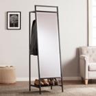 Drake Mirrored Hidden Coat Rack