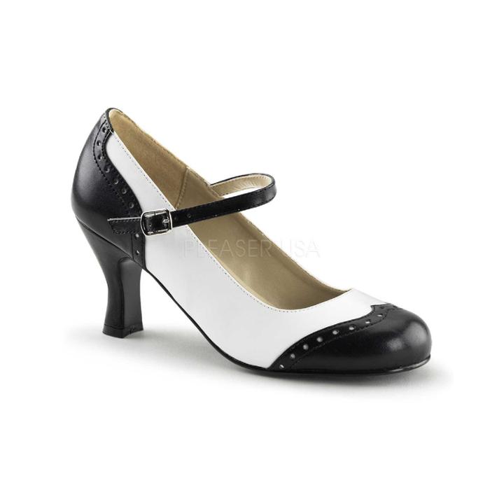 Spectator Maryjane Womens Flapper Shoes