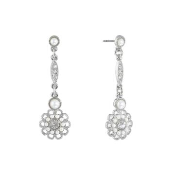 Liz Claiborne The Bridal Collection Drop Earrings