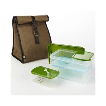 Fit & Fresh Men's Classic Lunch Bag Kit