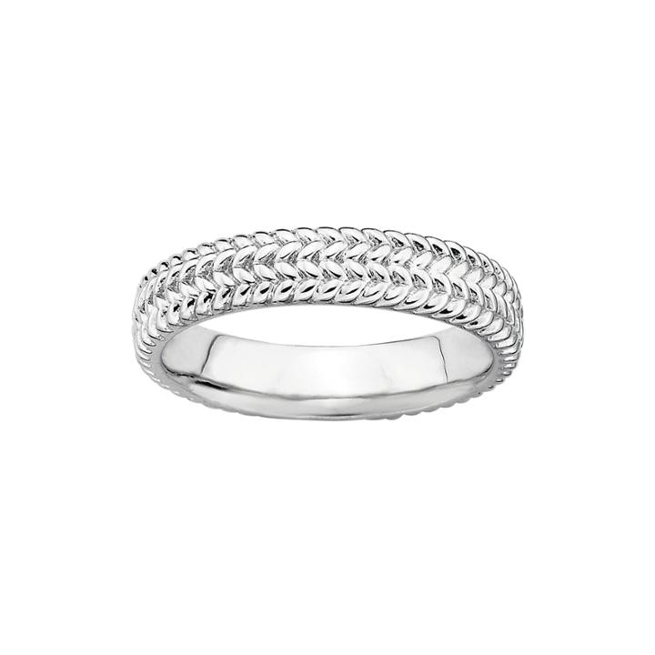 Personally Stackable Sterling Silver Stackable Ring