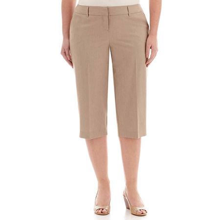 Worthington Bi-stretch Cropped Pants - Plus