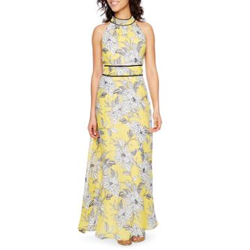 Studio 1 Sleeveless Floral Maxi Dress