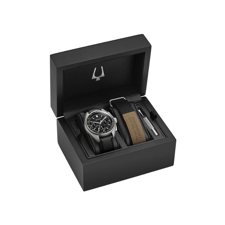 Bulova Mens Black Watch Boxed Set-96b251