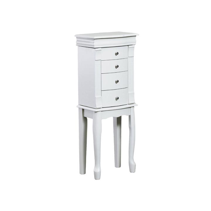 Kimber White Jewelry Armoire