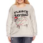 Fleece Sweatshirt- Juniors Plus