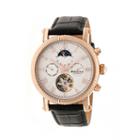 Heritor Winston Mens Black Strap Watch-herhr5205