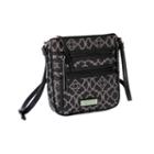 Waverly Lattice Double Zip Crossbody Bag