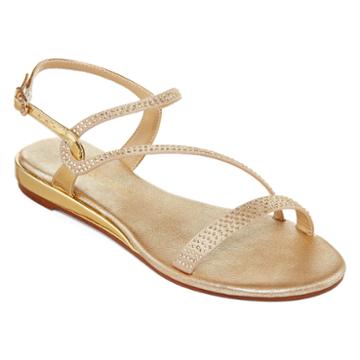 Bakers Hailee Asymmetrical Strap Sandals