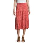 St. John's Bay Print Mix Skirt - Tall 27