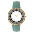 Geneva Womens Green Strap Watch-18148