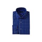 Andrew Fezza Long Sleeve Woven Plaid Dress Shirt - Slim