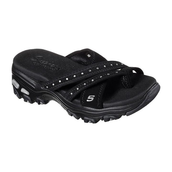Skechers D'lites Womens Wedge Sandals