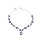 Monet Jewelry Womens Purple Y Necklace