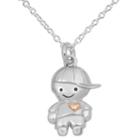 Hallmark Silver Womens Sterling Silver Pendant Necklace
