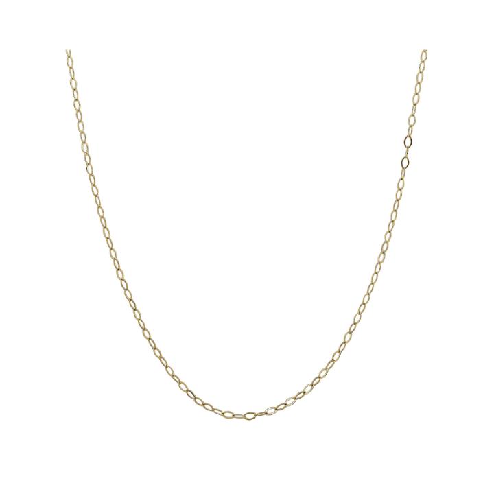 Infinite Gold&trade; 14k Yellow Gold 16 Oval Cable Chain Necklace