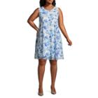 R & K Originals Sleeveless Floral Fit & Flare Dress - Plus