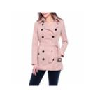 Bgsd Women's Tori Classic Hooded Short Trench Coat