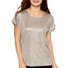 I Jeans By Buffalo Short-sleeve Shimmer T-shirt
