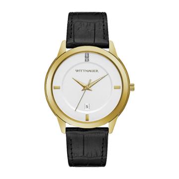 Wittnauer Mens Black Strap Watch-wn1021