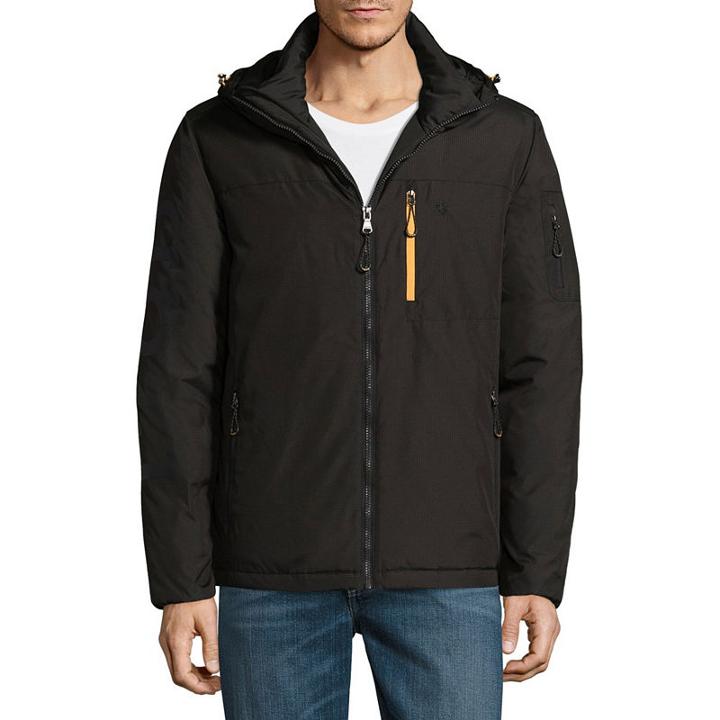 Izod Nylon Dobby Puffer Jacket