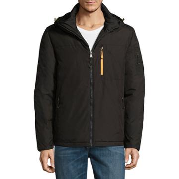 Izod Nylon Dobby Puffer Jacket