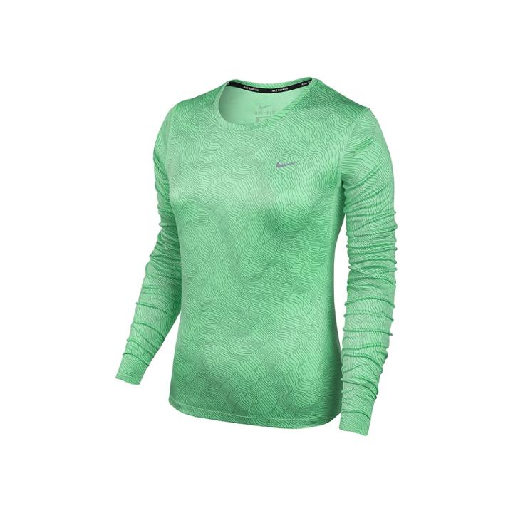 Nike Long Sleeve Crew Neck T-shirt-womens