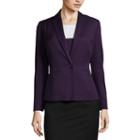 Black Label By Evan-picone Long-sleeve 1-button Jacket