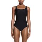 Nike Solid One Piece Swimsuit