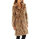 Excelled Faux-fur Swing Coat