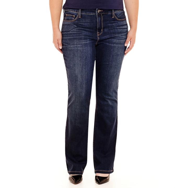 Stylus&trade; Bootcut Jeans - Plus