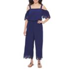 Robbie Bee Short Sleeve Jumpsuit