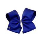 Jojo Siwa Signature Hair Bow Navy W/rhinestone