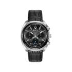 Bulova Curv Mens Black Strap Watch-98a155