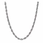Solid Rope 24 Inch Chain Necklace