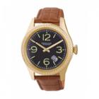 Heritor Unisex Brown Strap Watch-herhr7105