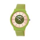 Crayo Unisex Green Strap Watch-cracr4403