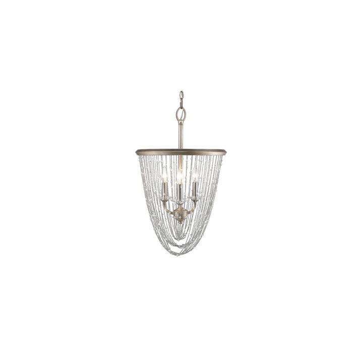 Sancerre 3-light Pendant In White Gold