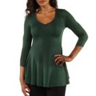 24/7 Comfort Apparel Sublime Tunic Top