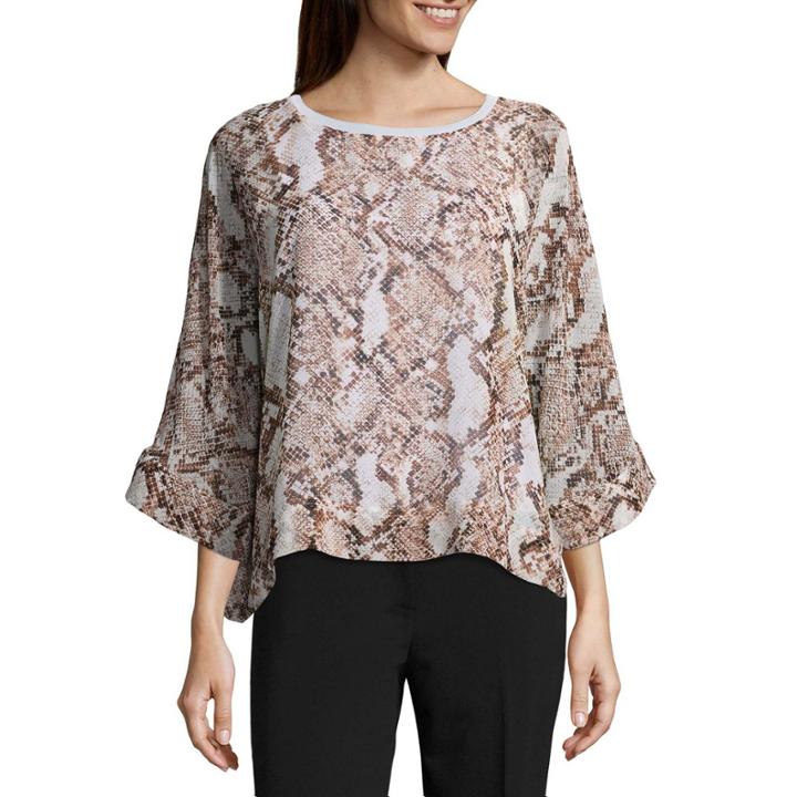 Worthington Volume Sleeve Top